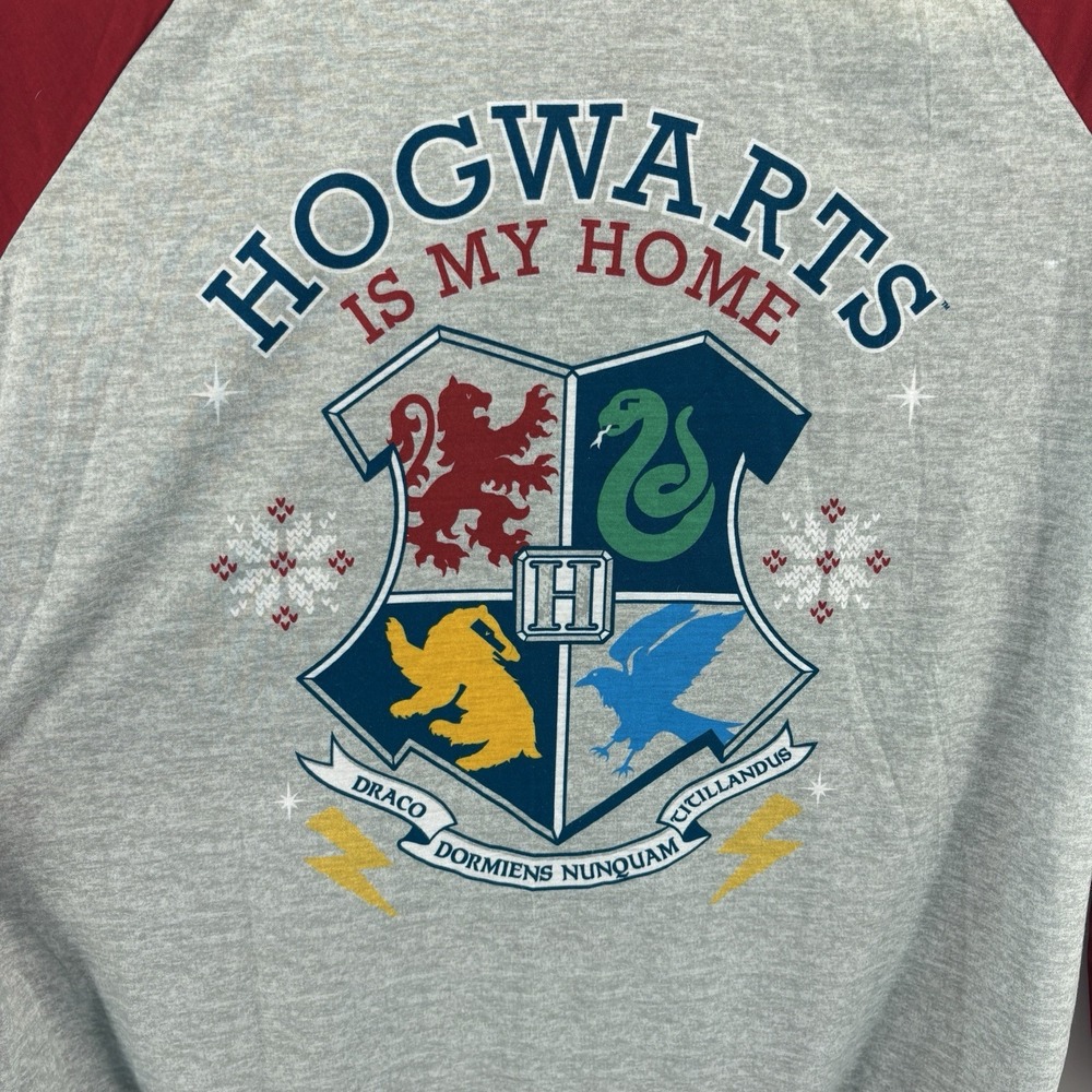 Harry Potter‎ Shirt Mens Extra Large Hogwarts Crest Long Sleeve Wizarding World